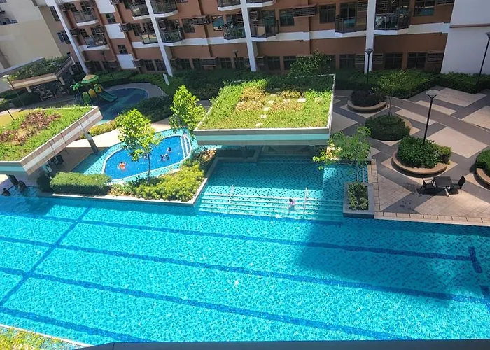 Modern 1 Bedroom Near Airport, Moa, Picc, Star City, Okada With Fast Wifi & Netflix Free Pool Access Aparthotel 3*