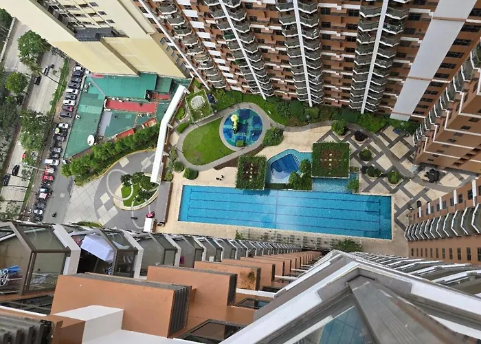 Modern 1 Bedroom Near Airport, Moa, Picc, Star City, Okada With Fast Wifi & Netflix Free Pool Access Aparthotel Manila